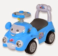 Машинка-каталка Alexis-Babymix Z-313 (blue) 